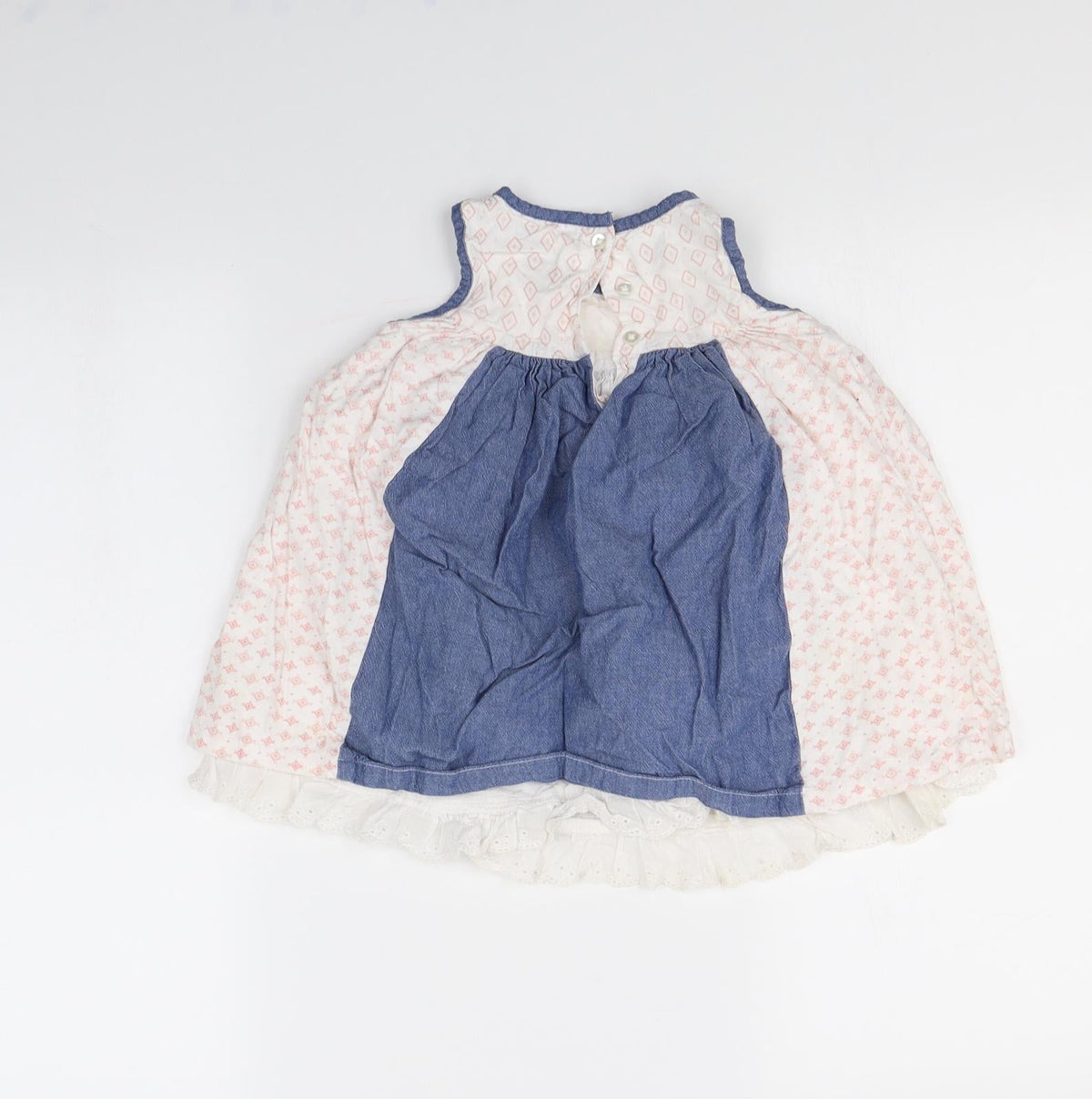 F&F Girls Blue   Basic Tank Size 2 Years