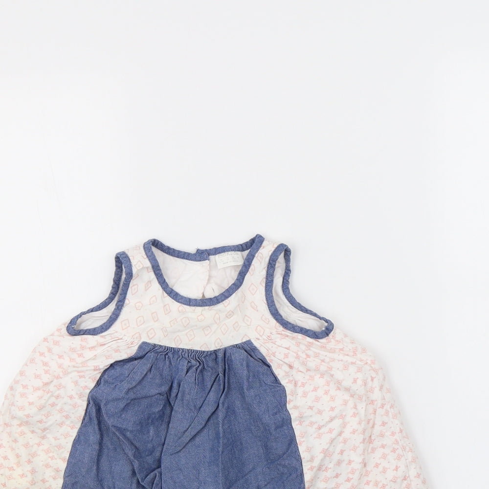 F&F Girls Blue   Basic Tank Size 2 Years