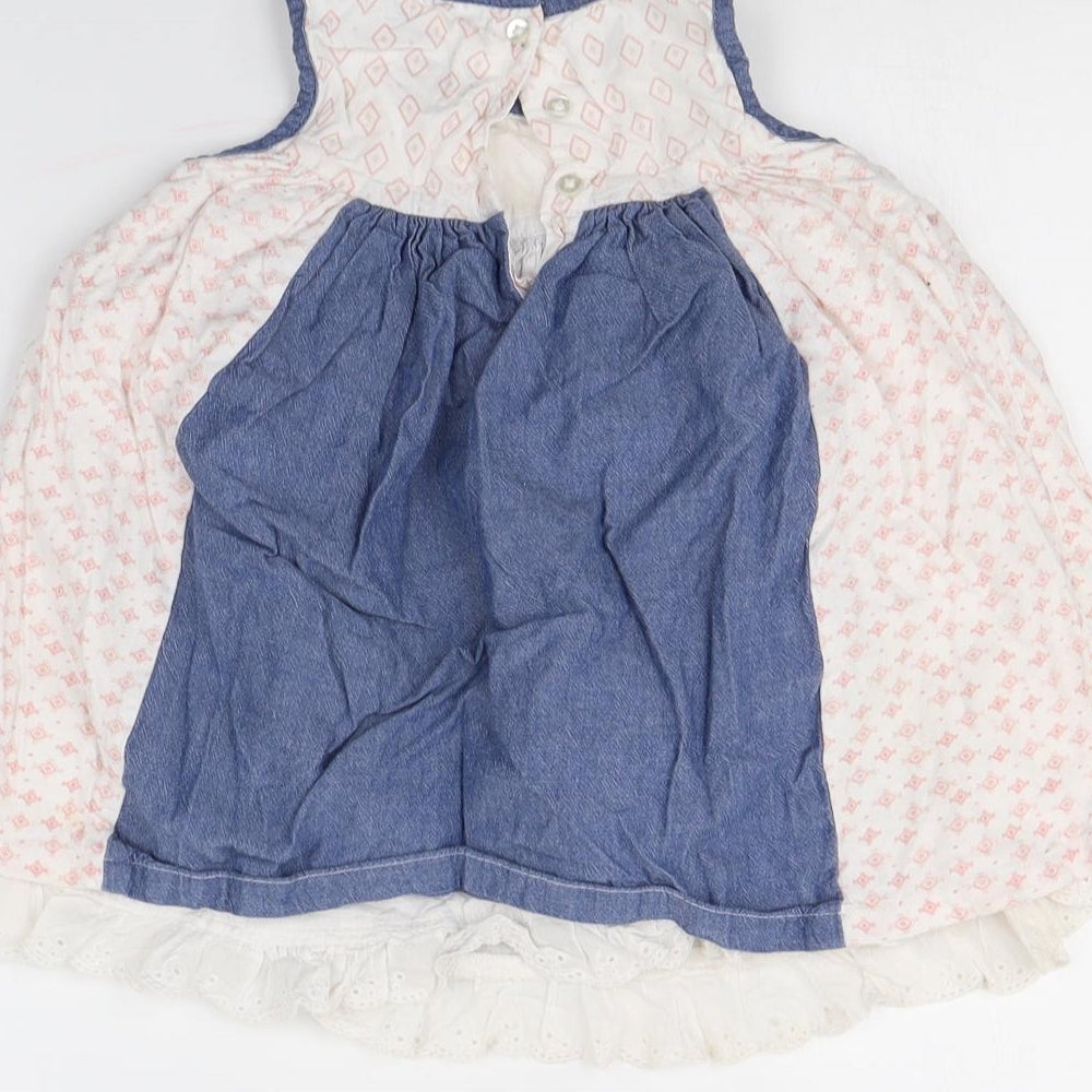 F&F Girls Blue   Basic Tank Size 2 Years