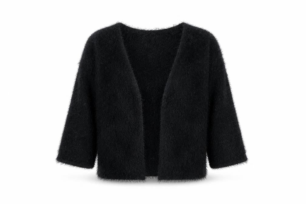 First Avenue Womens Black   Cardigan Jumper Size L