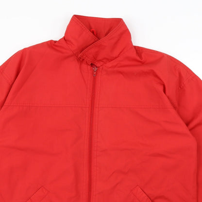 True Colours Womens Red   Rain Coat Coat Size 16