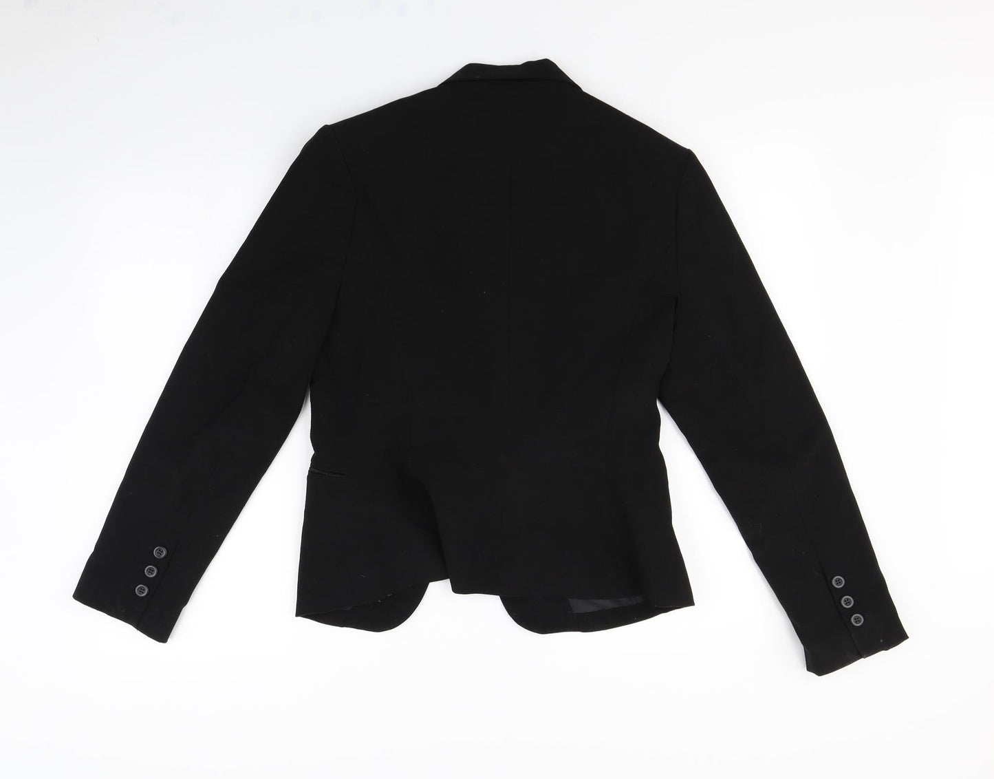 Red Herring Womens Black   Jacket Blazer Size 12  - Shoulder Pads