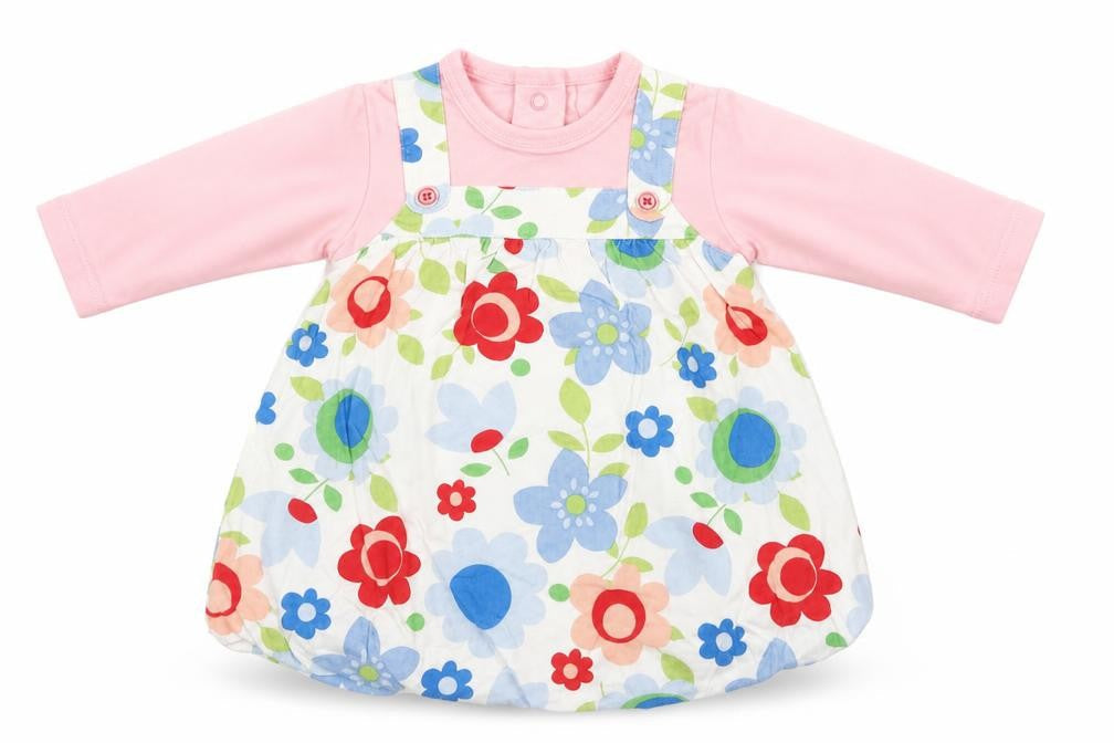 Marks & Spencer Girls White Floral  A-Line  Size 3-6 Months