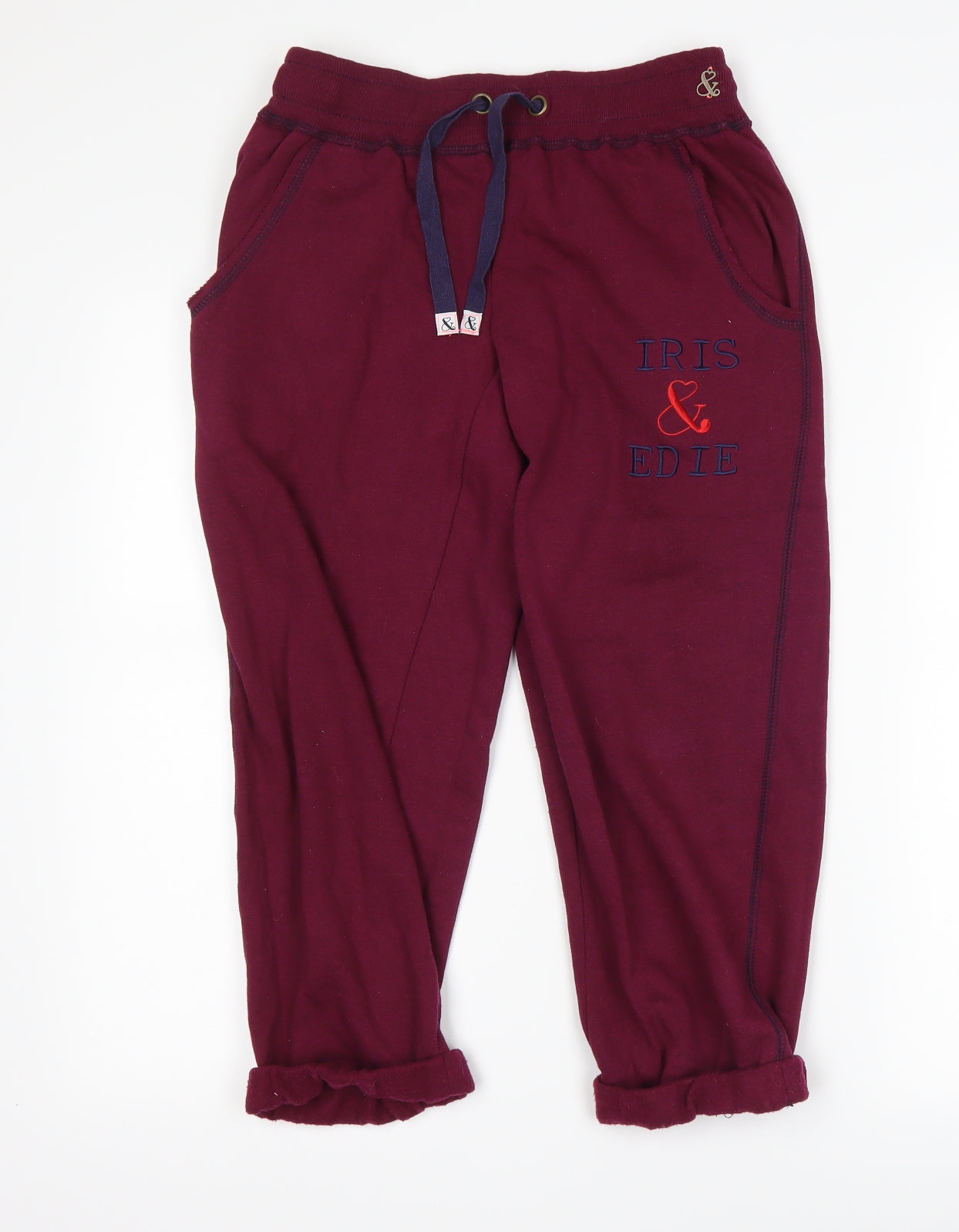 Debenhams Womens Purple   Jogger Trousers Size 8 L23 in