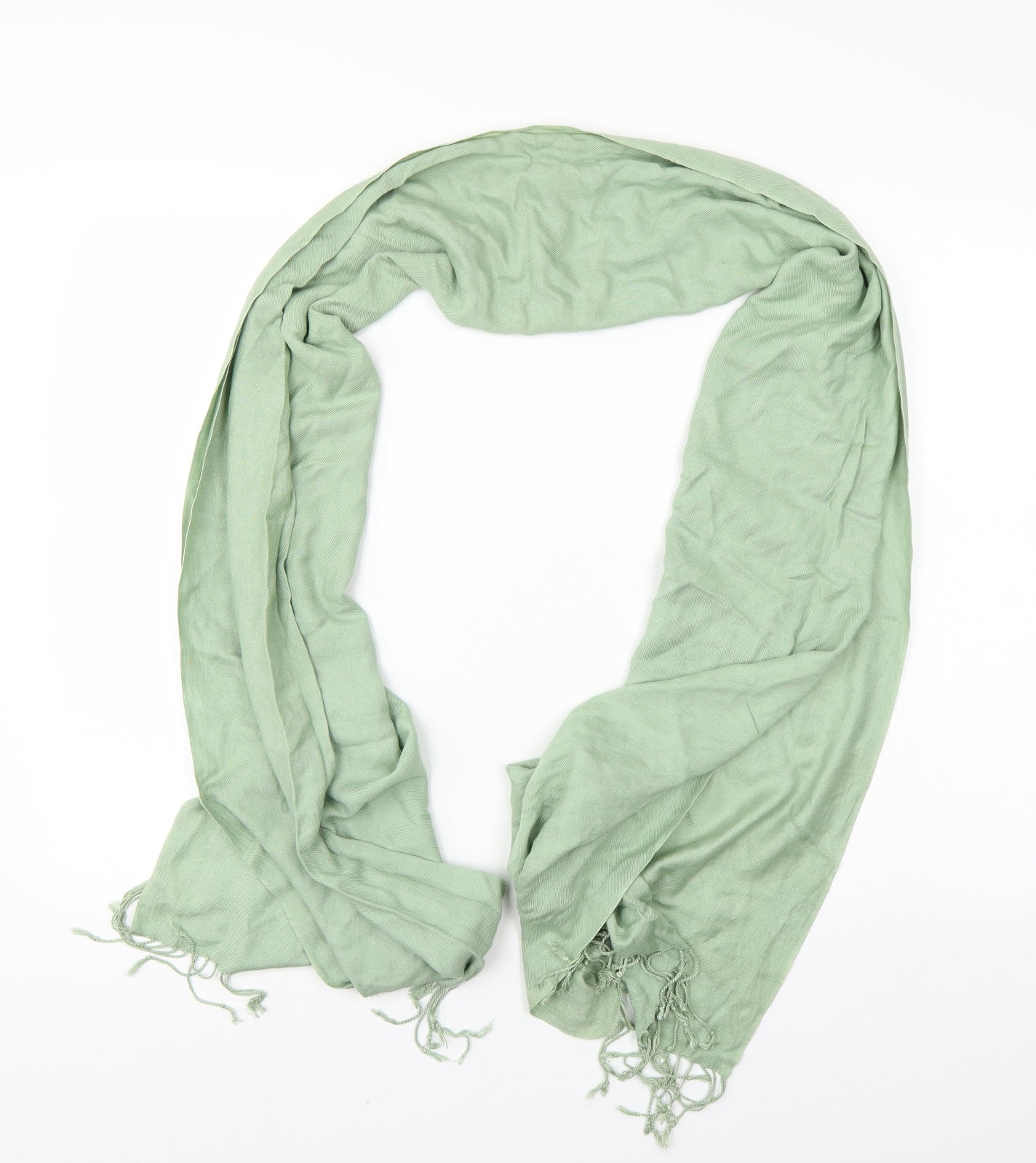 Preworn Womens Green    Scarf