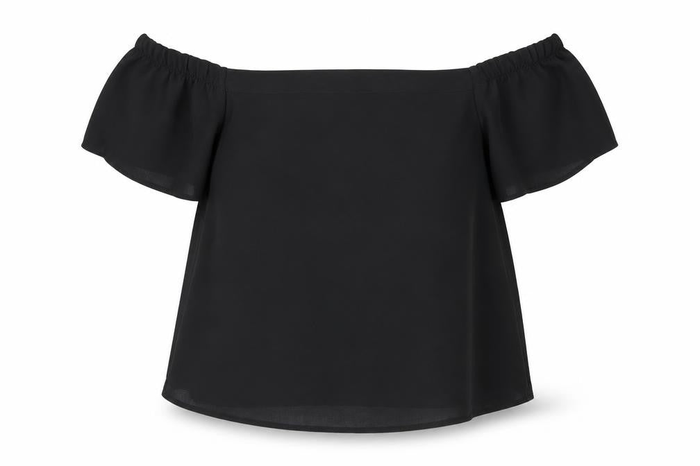 New Look Womens Black   Basic Blouse Size 10