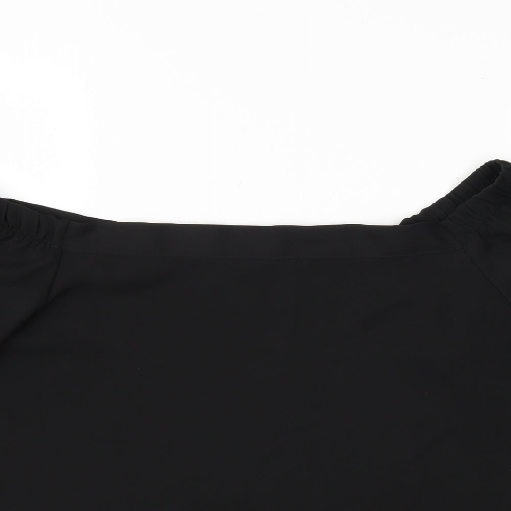 New Look Womens Black   Basic Blouse Size 10