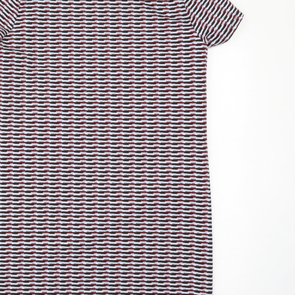 New Look Womens Multicoloured Striped  T-Shirt Dress