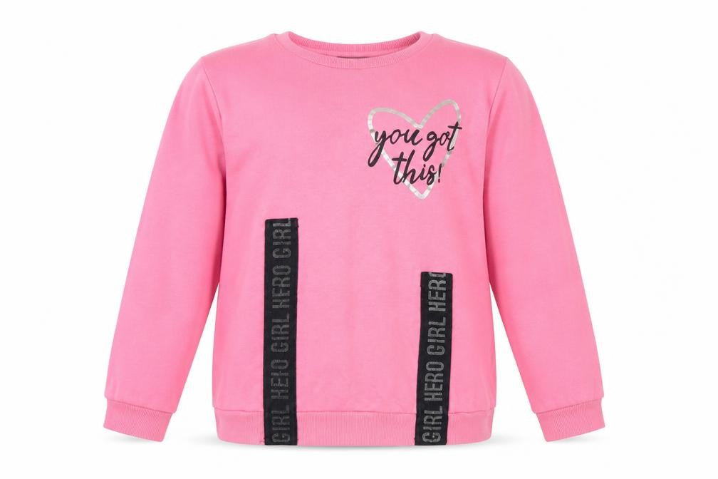 George Girls Pink   Pullover Sweatshirt Size 8-9 Years
