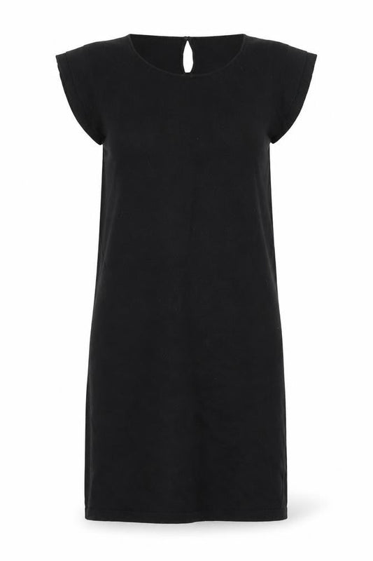 O STIN Womens Black  Knit Jumper Dress  Size L