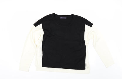 Marks & Spencer Womens Black   Pullover Jumper Size 12