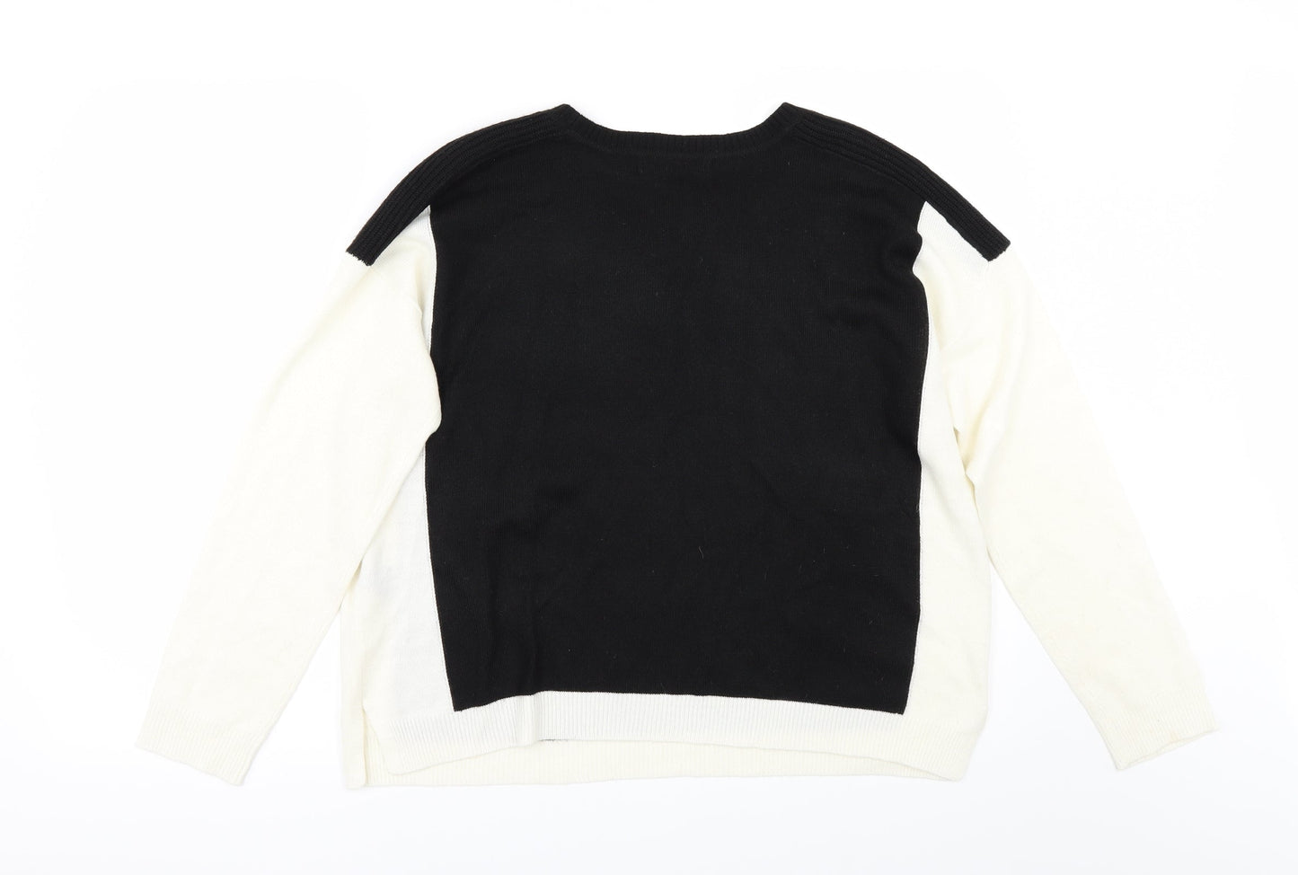 Marks and Spencer Womens Black   Pullover Jumper Size 12