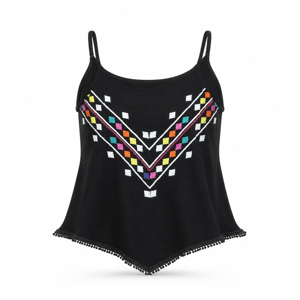 Select Womens Black   Camisole Blouse Size 12  - cropped