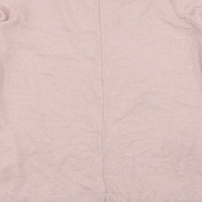 Next Womens Pink   Pullover Jumper Size 10  - tie side detail