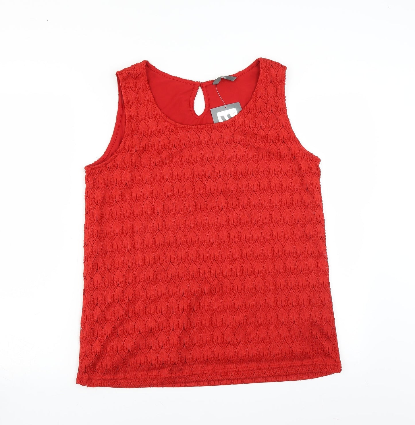 BHS Womens Red   Basic Blouse Size 14
