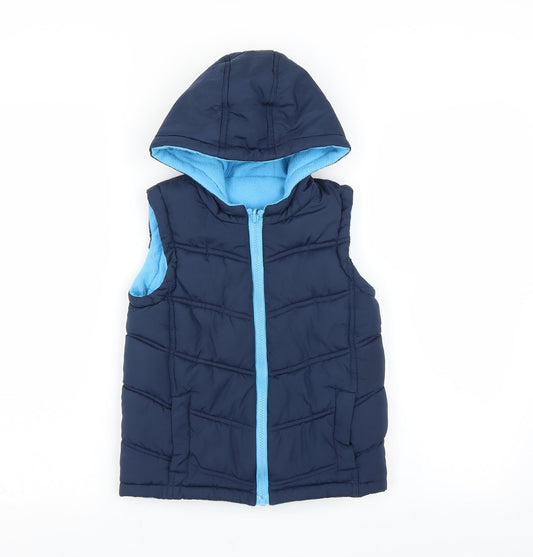 Preworn Boys Blue   Gilet Jacket   - Bodywarmer