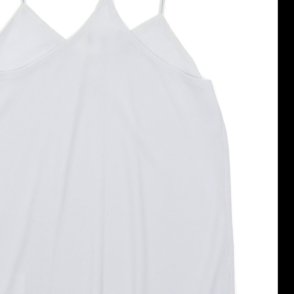 New Look Womens Grey   Camisole Blouse Size 10