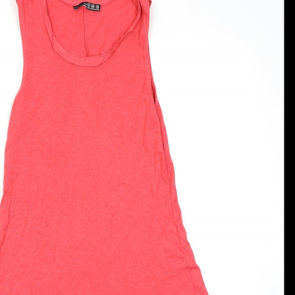 Close-up detail of Atmosphere women’s pink trapeze & swing, size UK 8