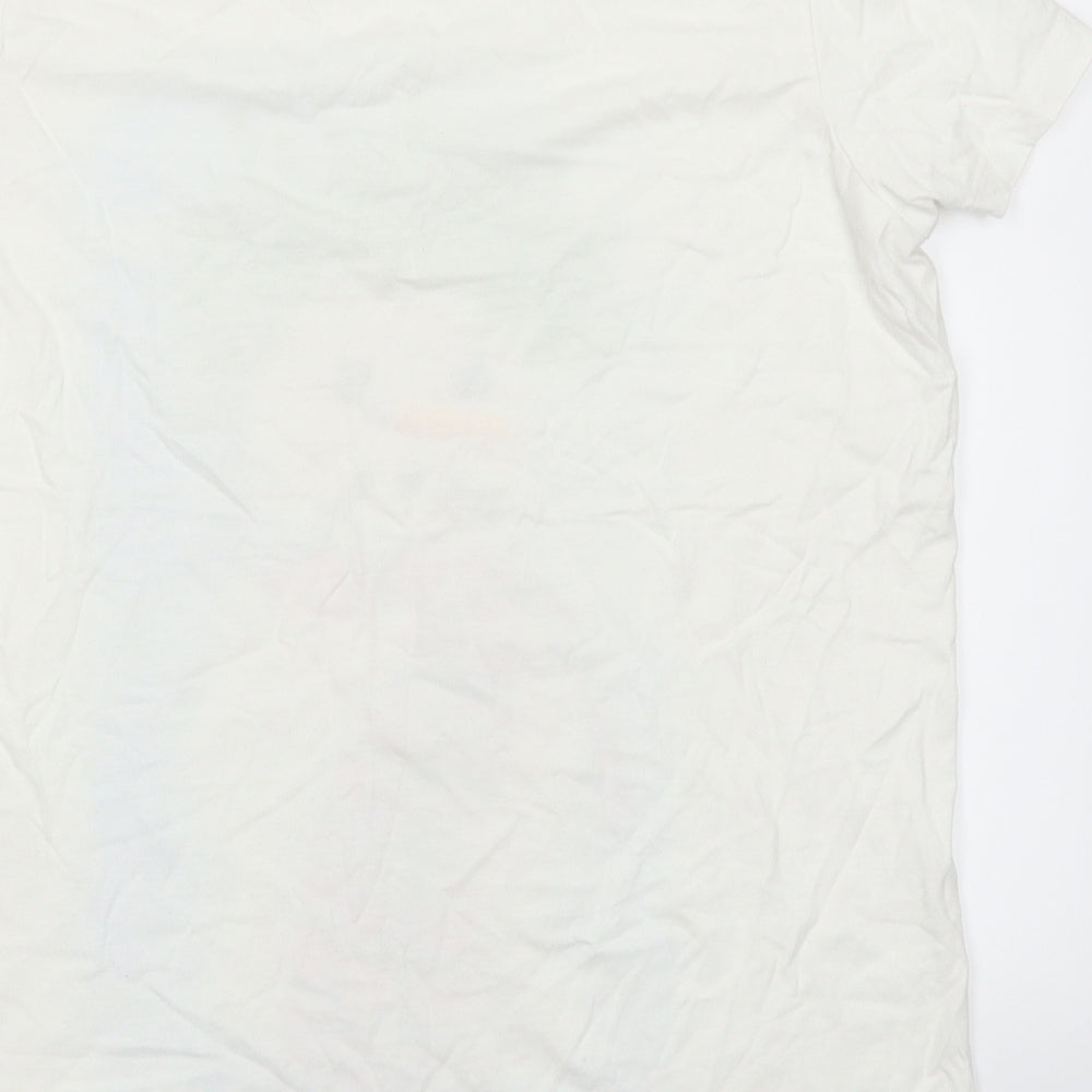 NEXT Mens White    T-Shirt Size M  - Snowman