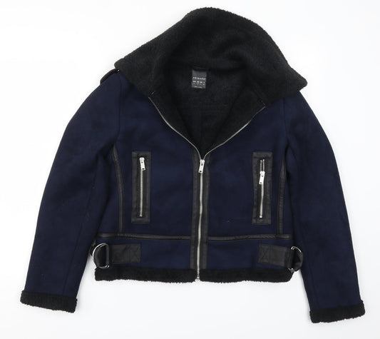 Primark Womens Blue   Jacket  Size 12