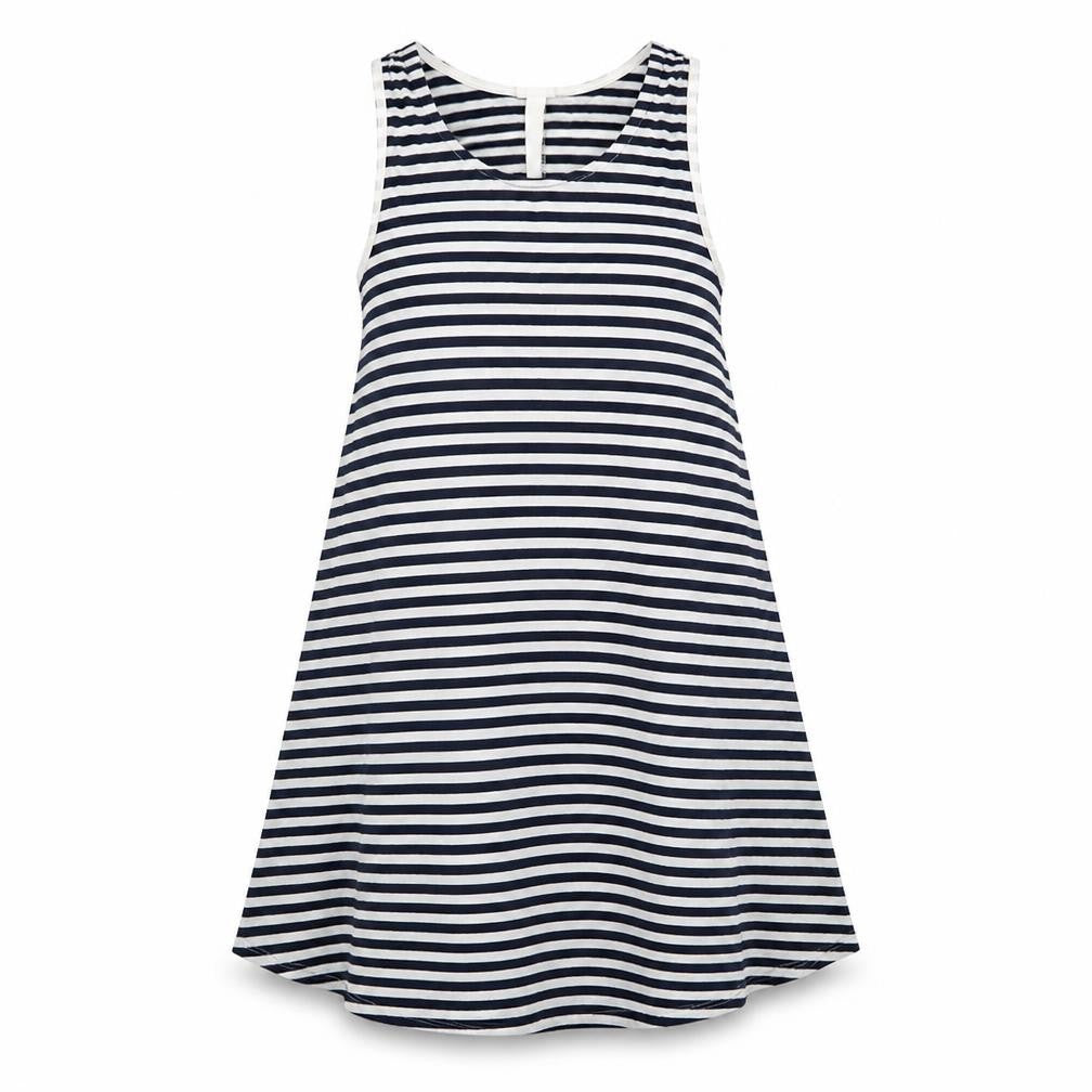 H&M Womens White Striped  A-Line  Size S