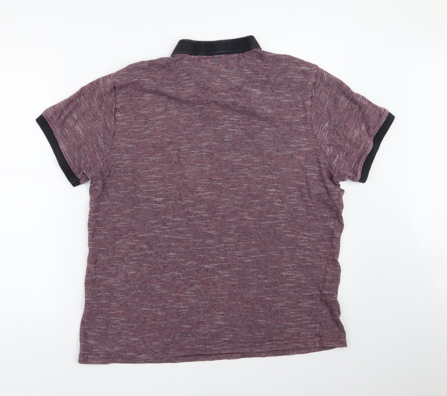 Easy Mens Purple    Polo Size L