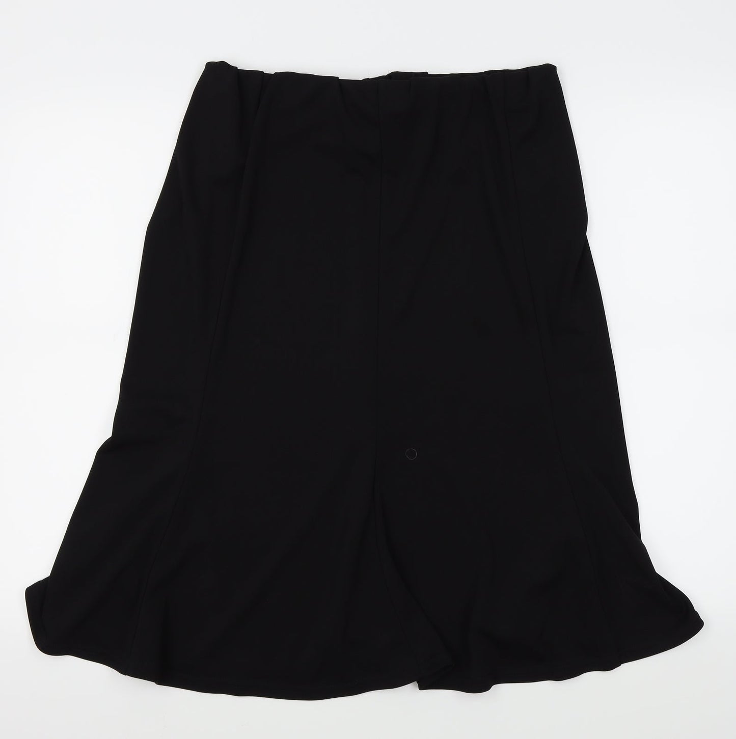 Preworn Womens Black   Pleated Skirt Size 30 in