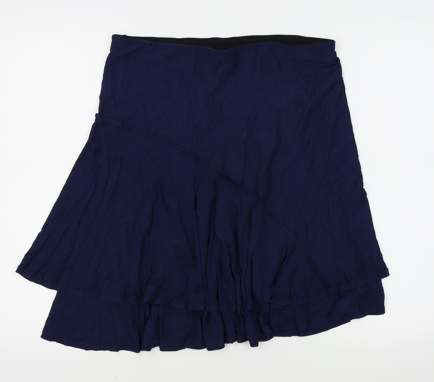 Preworn Womens Blue   Flare Skirt Size 30 in