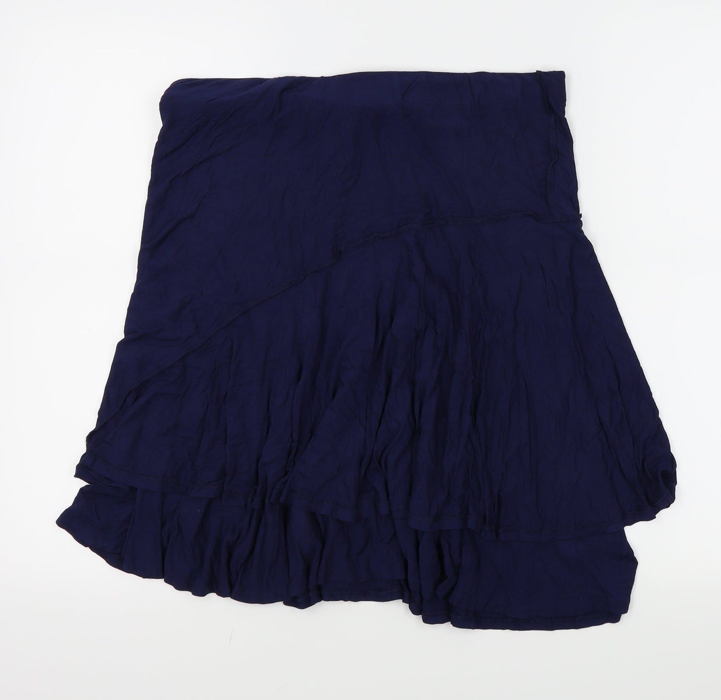 Preworn Womens Blue   Flare Skirt Size 30 in