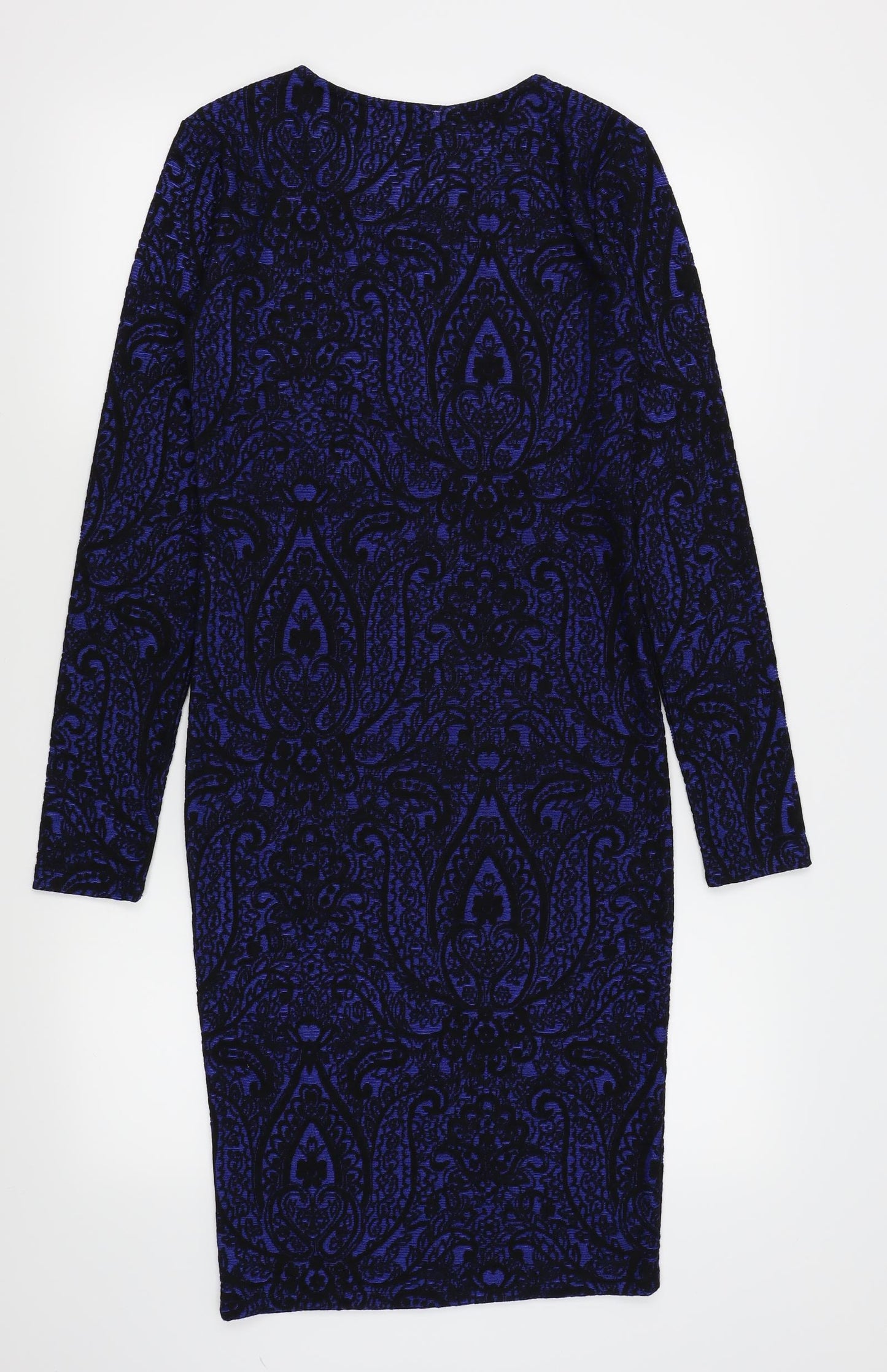 VERO MODA Womens Blue Floral  T-Shirt Dress  Size S