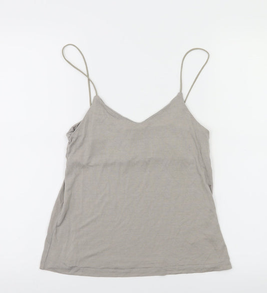 H&M Womens Grey   Basic T-Shirt Size XS