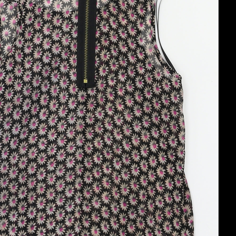 new look  Womens Multicoloured Floral  Basic Blouse Size 8