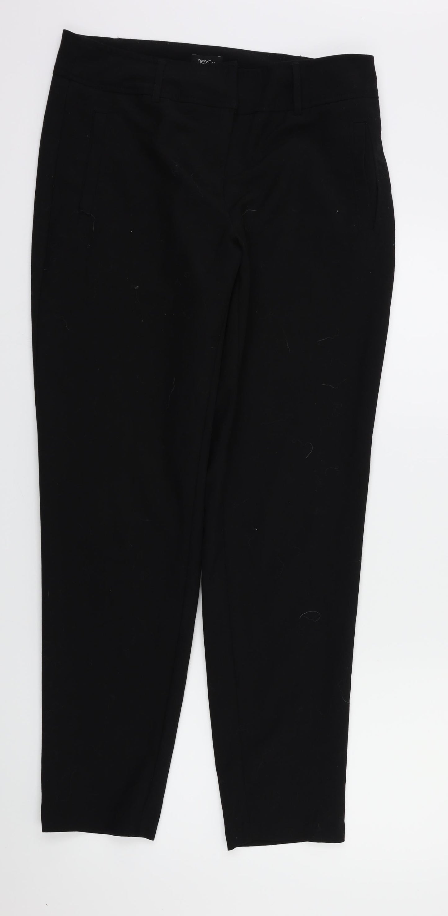 next  Womens Black   Trousers  Size 10 L29 in