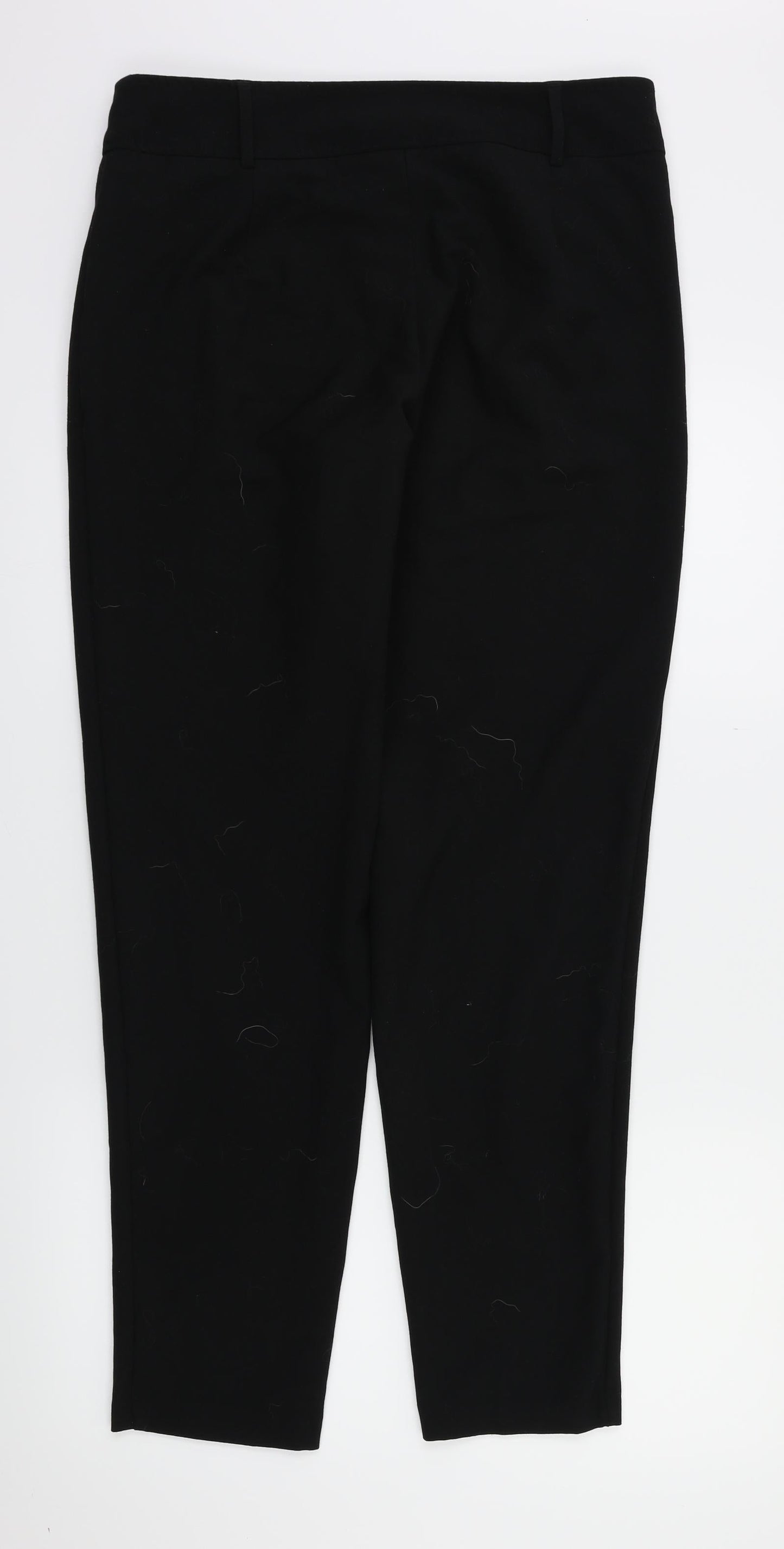 next  Womens Black   Trousers  Size 10 L29 in