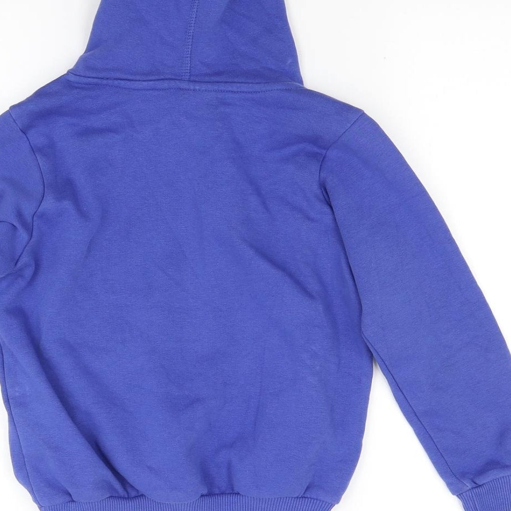 Umbro Boys Blue  Jersey Pullover Hoodie Size 6-7 Years