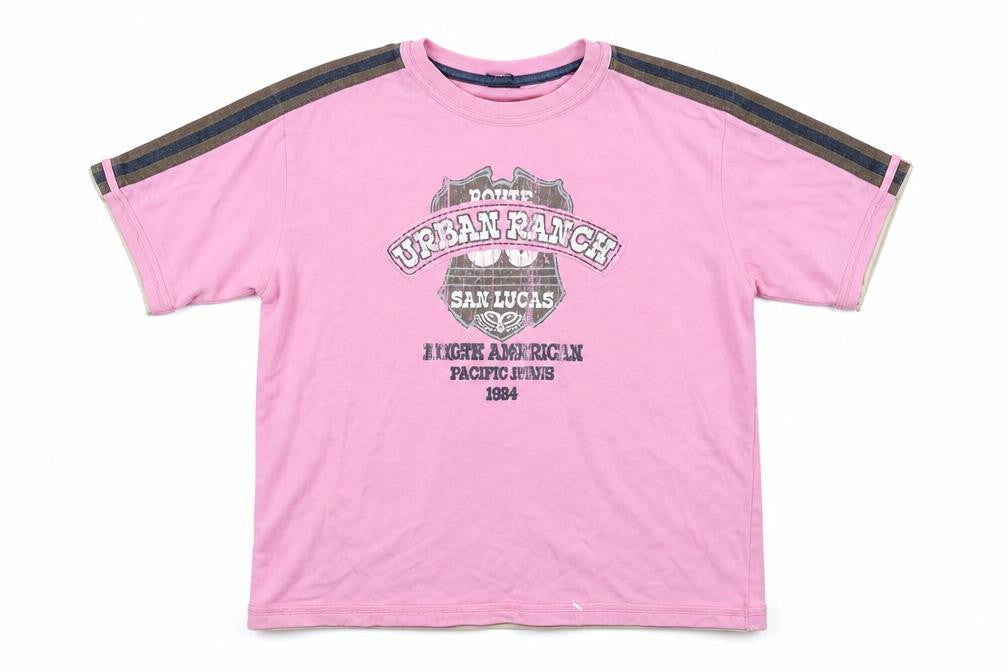 Next Boys Pink  Jersey Basic T-Shirt Size 10 Years