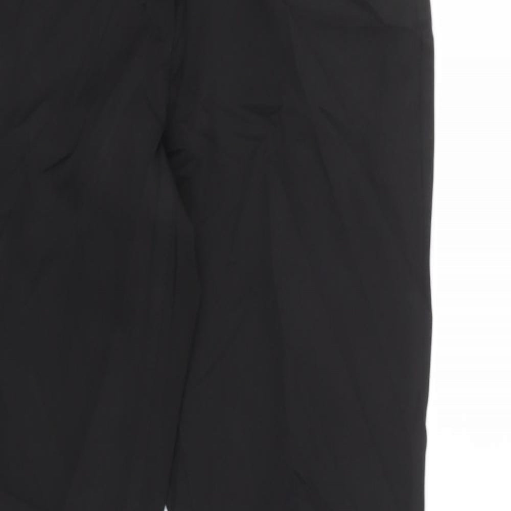BAF Womens Black   Trousers  Size 10 L28 in - pocket detail