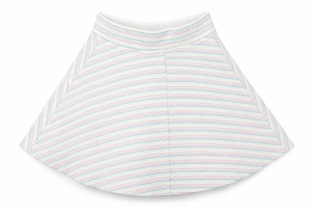 Matalan Girls Ivory   Skater Skirt Size 6 Years