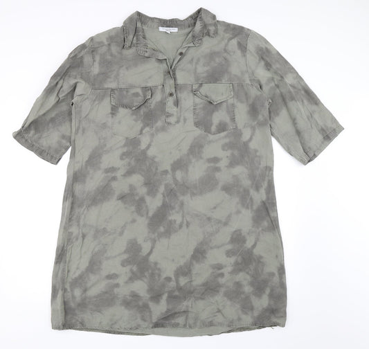 Collezione Gaia Womens Grey   Shift  Size L
