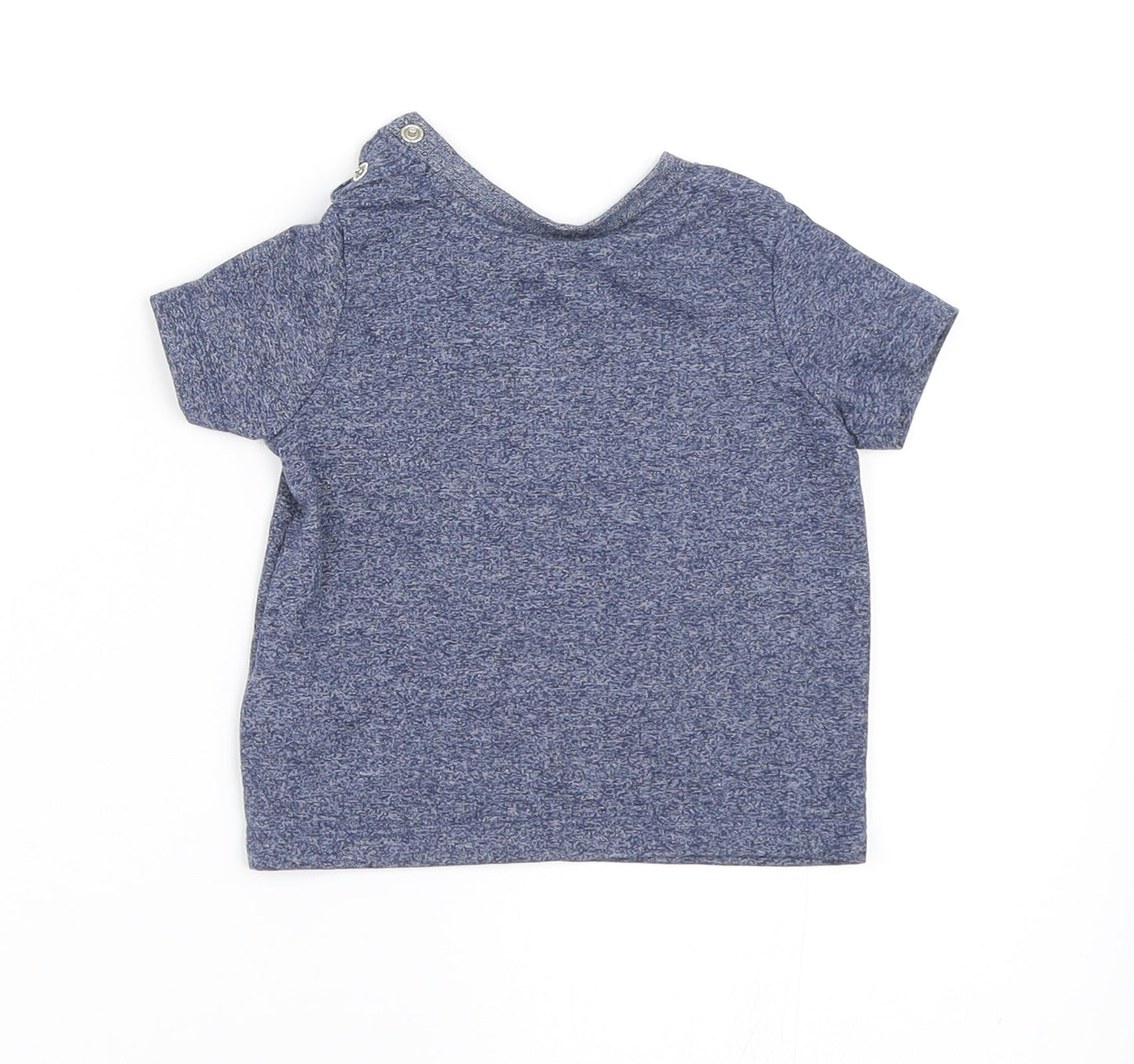 F&F Boys Blue   Basic T-Shirt Size 3-6 Months
