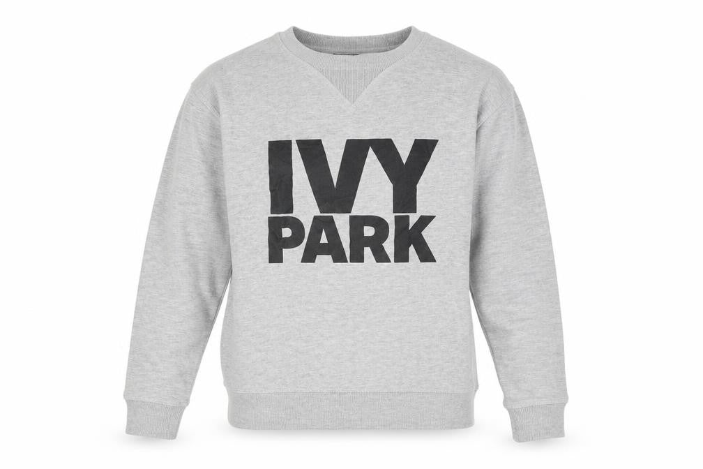 IVY PARK Womens Grey   Pullover Sweatshirt Size S