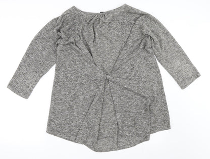 Preloved FOREVER 21 Womens Grey   Pullover Jumper Size XL - Back