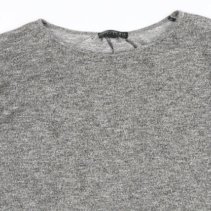 Preloved FOREVER 21 Womens Grey   Pullover Jumper Size XL - Detail