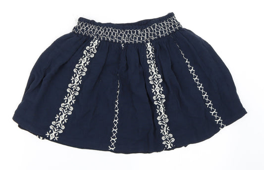 Hollister Girls Blue   Skater Skirt Size S