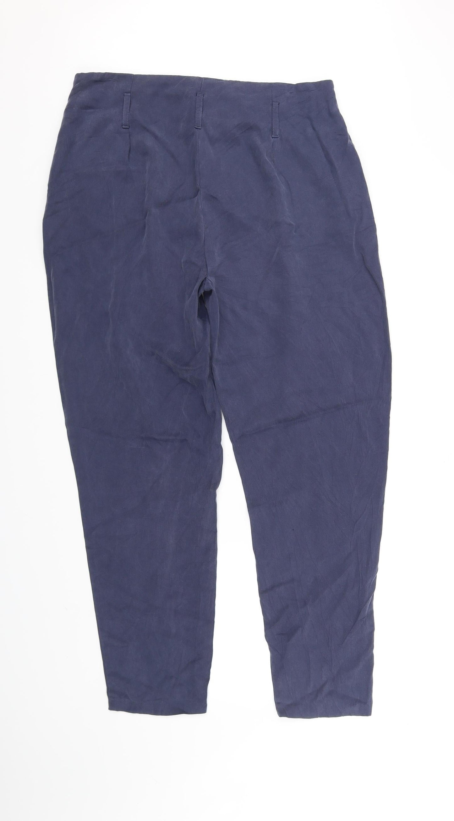 Marks and Spencer Womens Blue   Trousers  Size 14 L33 in