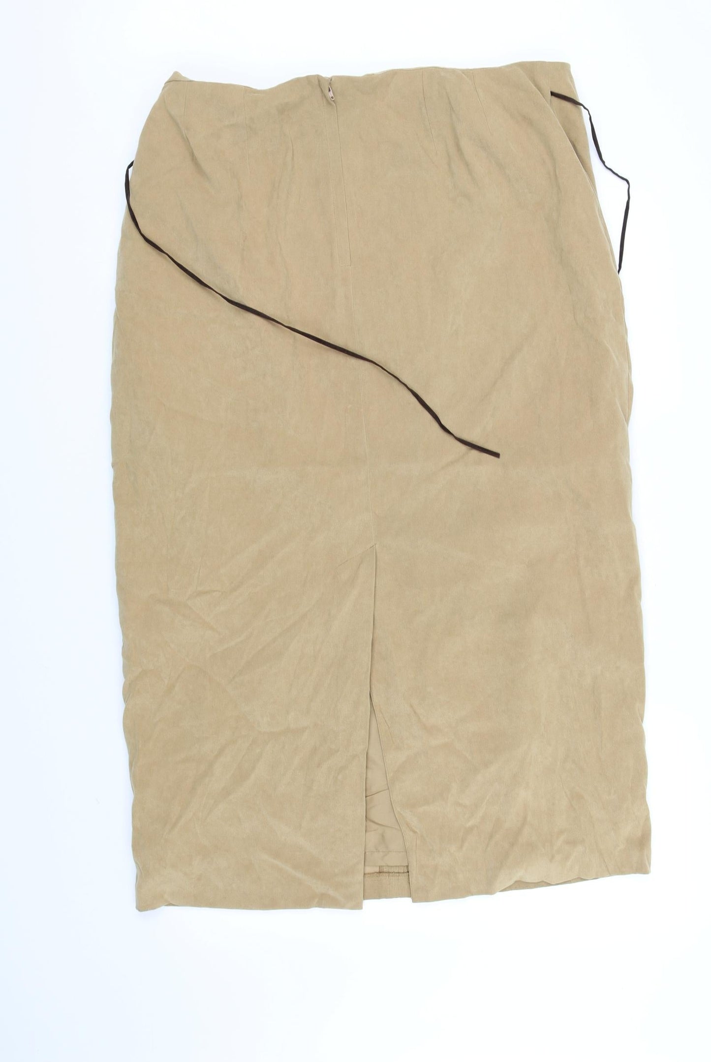 essence Womens Beige   Flare Skirt Size 20