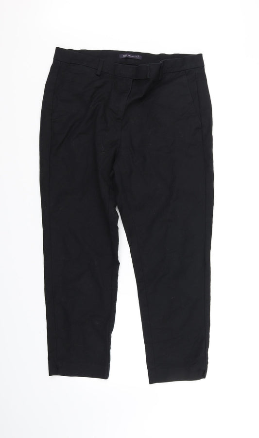 Marks and Spencer Womens Blue   Trousers  Size 14 L27 in
