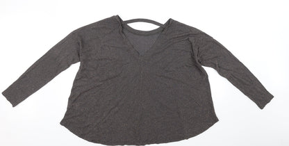 Preloved NEXT Womens Grey   Pullover Jumper Size 12 - Front