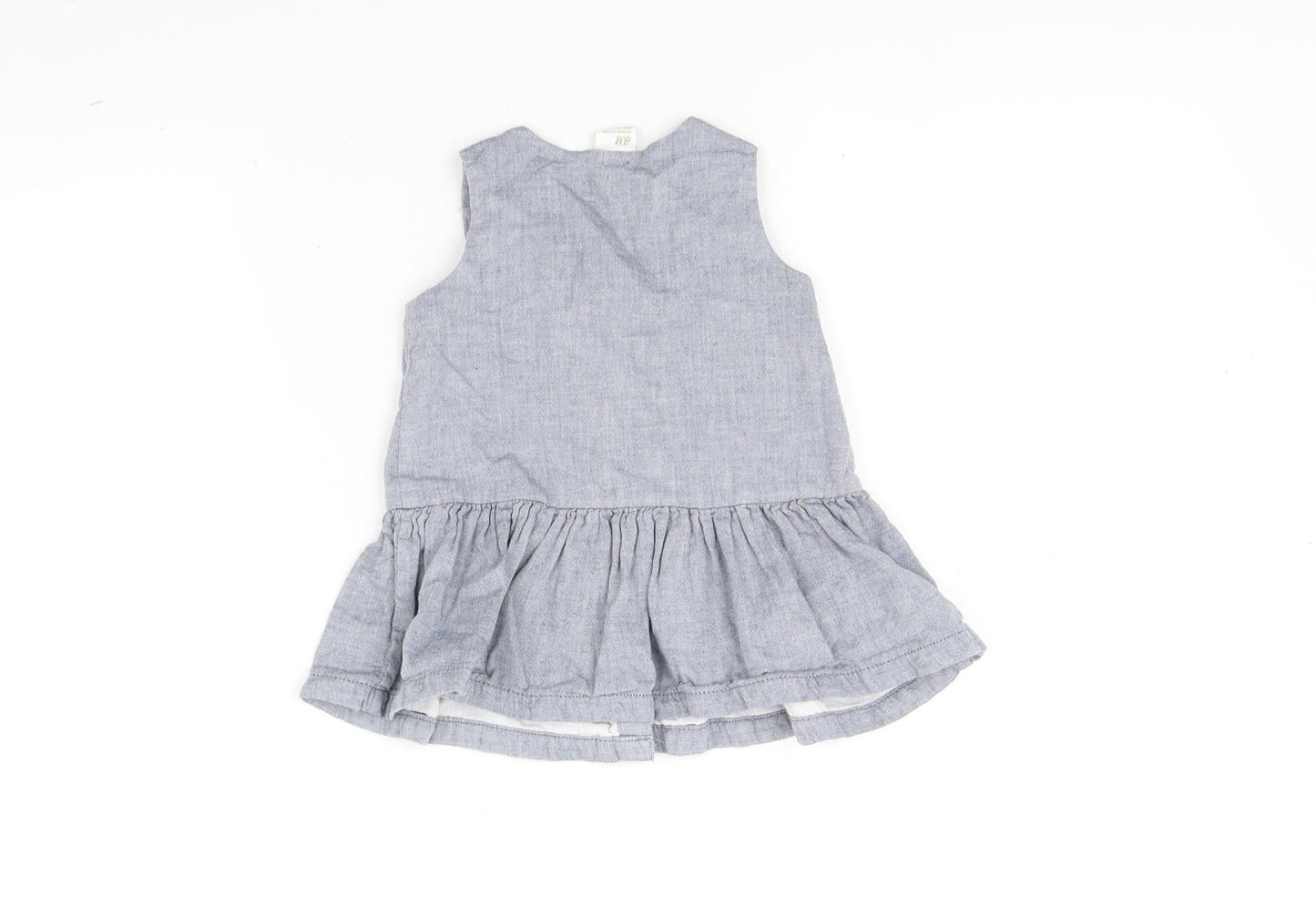 H&M  Grey   Fit & Flare  Size 6-9 Months