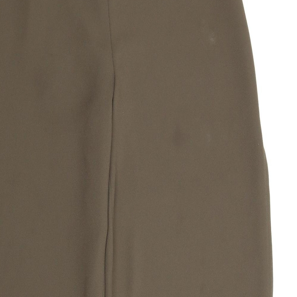 Roman Womens Brown   Trousers  Size 14 L27 in